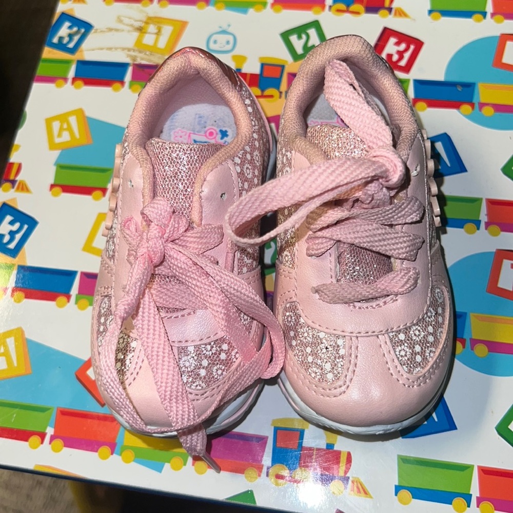 Pink shoes
